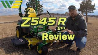 2021 John Deere Z545R Zero Turn Mower Review and Walkaround