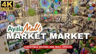 [4K] AMAZING MARKET MARKET Christmas Decors | Most Visited Mall in BGC