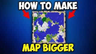 How to Make Map Bigger in Minecraft 1.21.2