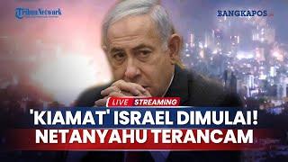 Ibu Kota Israel Memerah & Ledakan di Mana-mana Hingga Tel Aviv Berubah Jadi Gaza