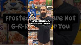 Frosted Flakes are Not Great for You #frostedflakes #cereal #breakfastfood