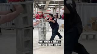Awesome Power, Technique & Creativity | Martial Arts Breaking Performance #karate #martialarts