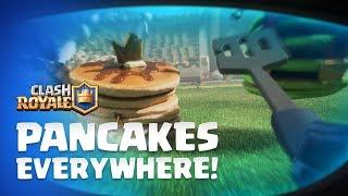 Clash Royale: Mini P.E.K.K.A - Pancakes Everywhere!    New Emotes!