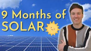 Are Solar Panels Worth it? 9 Month's of Bills Compared, Solar Panels in the UK 