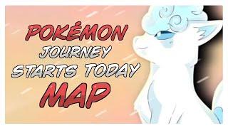 The Journey Starts Today || COMPLETE Pokémon MAP