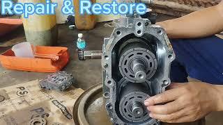 03 Repair HST Pump KUBOTA DC70 part 2