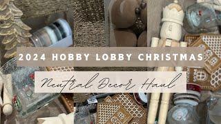  HOBBY LOBBY CHRISTMAS DECOR HAUL 2024 | Must have Christmas decor dupes that will sell out!