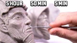 SCULPTING IN: 5hr | 50min | 5min - They look so good!! #UCD1