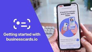 Getting started with businesscards.io