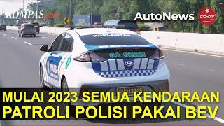 Semua Kendaraan Patroli Polisi Pakai BEV Mulai 2023