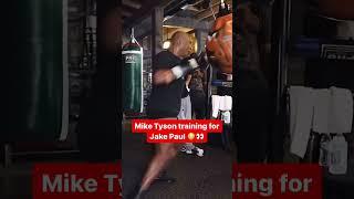 Mike Tyson Training For Jake Paul 