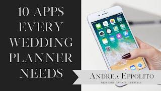 Wedding Business Tips from Andrea Eppolito | The Top 10 Apps Your Business NEEDS to be successful