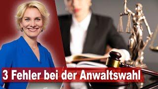 3 Fehler bei der Suche eines Anwalts / einer Anwältin | Rechtsanwältin Nicole Mutschke