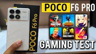 Prueba de GAMING EXTREMAPoco F6 Pro  Warzone Mobile, PUBG, Genshin Impact, Fortnite, Free Fire..