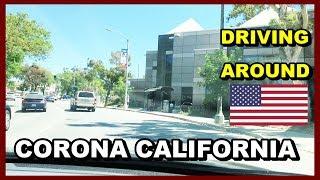 CORONA CITY CALIFORNIA USA. ROAD TRIP & DRIVING AROUND THE SUBDIVISIONS WHAT LOOK LIKE HERE