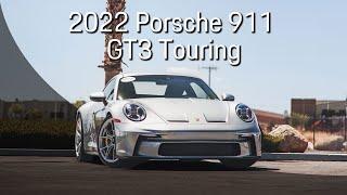 Experience the 2022 Porsche 911 GT3 Touring in Stunning GT Silver Metallic