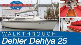 Dehler Dehlya 25 for sale | Yacht Walkthrough | @ Schepenkring Lelystad | 4K