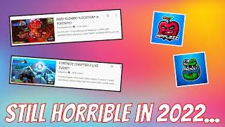 Fortnite Clickbait is STILL Horrible in 2022 (Fortnite Clickbait Channels Exposed)