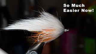 Small Looped Zonker Streamer - Rabbit strip streamer - McFly Angler Streamer Fly Tying Tutorial