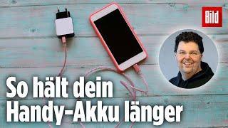 5 Tipps, wie dein Akku eine längere Lebensdauer bekommt | Technik-Experte erklärt