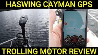 Haswing Cayman GPS Trolling Motor-Review