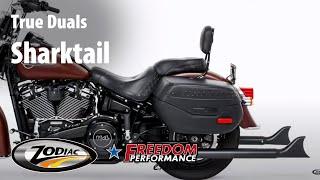 Sharktail True Duals Exhaust Systems by Freedom Performance (ZPN 737255)