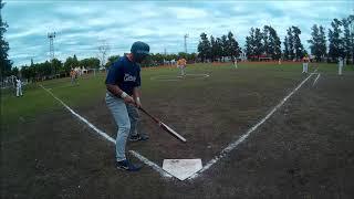 Como se ve el Rise Ball de Erick Chaparro desde el catcher - Softbol