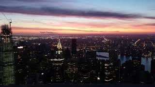 Empire State Building  Sunrise  08/19 Timelapse