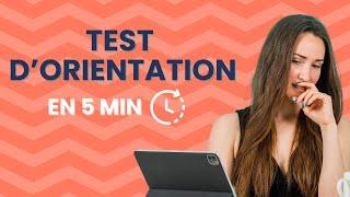 Quel métier est fait pour moi ? Test d'orientation en moins de 5 min