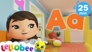 Learn ABC PHONICS! | ABC 123 Moonbug Kids | Cartoons for Kids - Learning Educational Rhymes