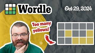 Stop being yellow! | Wordle #1228 (Oct 29 2024)