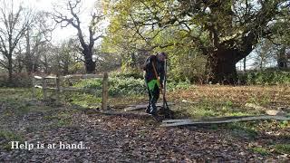 Protecting a Richmond Park veteran oak...in less than 2 minutes!