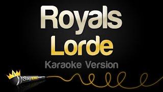 Lorde - Royals (Karaoke Version)