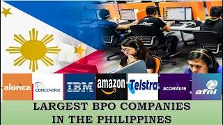 LARGEST BPO COMPANIES IN THE PHILIPPINES BY EMPLOYEE COUNT | STATSPH VIDEOS