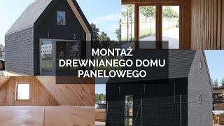 Montaż drewnianego domu panelowego