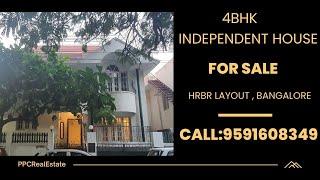 Independent house for sale at HRBR layout Bangalore/ Call:9591608349