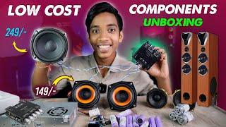 Electronic Components Unboxing In Telugu | Maker Bazar | Telugu Experiments | Low cost Electronics