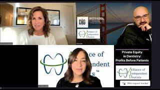 Dentistry in General Presents: Alliance of Independent Dentists Dr. Jill Tanzi Dr. Kristine Grazioso