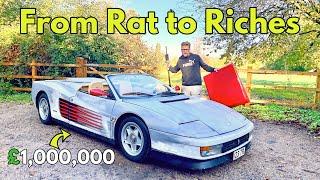 Transforming My Cheap £16k Testarossa Spider into a $Million Masterpiece ?