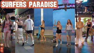 [4k] Explore Surfers Paradise Tuesday 10 December 2024 | Gold Coast | QLD | Australia