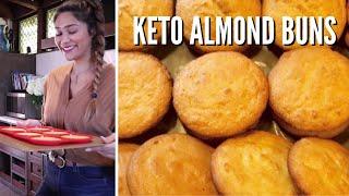 3 CARB KETO BUNS! How to Make Keto Almond Buns