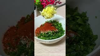 Салат с хрустящими баклажанами