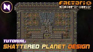 SHATTERED PLANET: Designing The Perfect Spaceship | Factorio SPACE AGE Tutorial