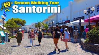 Santorini Greece Walking Tour 4K