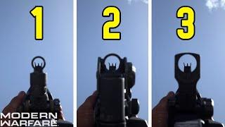 ALL "M4A1" IRON SIGHTS AND HOW TO UNLOCK THEM!! - Call of Duty: Modern Warfare