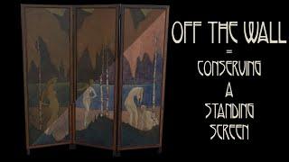 Off The Wall - Conserving A Standing Screen