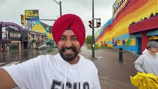 ਅੱਜ ਪਹਿਲੀ ਵਾਰ ਦੇਖਿਆ ਨਿਆਗਰਾ ਫਾਲ Niagra Falls | Punjabi Travel Couple | Ripan Khushi