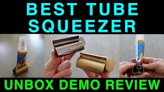 BEST Tube Squeezer by XYKEEY for Toothpaste Kong Lotion More Unboxing Demo Review