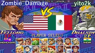 Super Street Fighter II X: Grand Master Challenge - Zombie_Damage vs _yito2k_ FT5