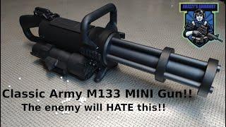 Classic Army M133 Mini Gun - Gun Cam!! This is going to Hurt!!